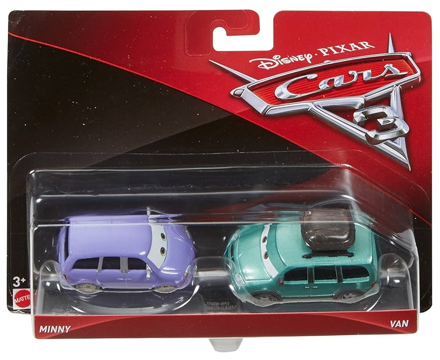 ミニ ミニー Van バン ヴァン カーズ ミニカー Amazon.com: Disney Pixar Cars 3 Minny & Van Die-Cast Vehicle